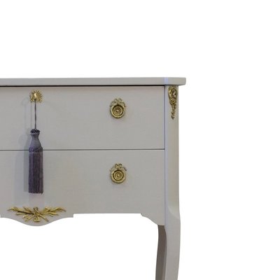 Gustavian Commodes with Marble Slabs, 1950s, Set of 2-VTA-1440738