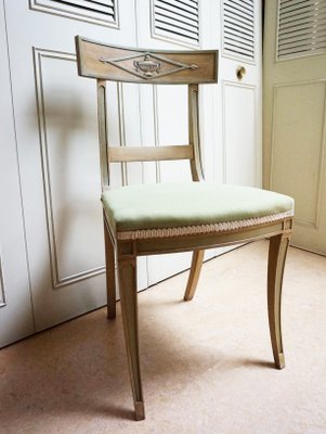 Gustavian Greek Revival Klismos Chair, 1900s-EA-1389948