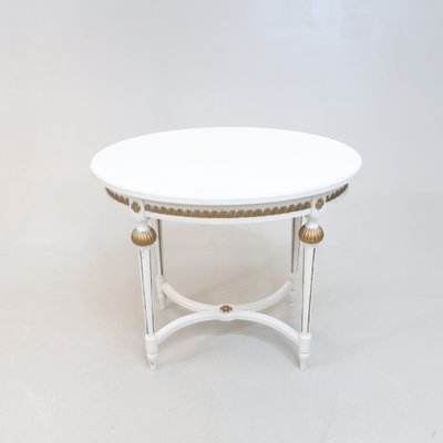 Gustavian Tea Side Table, 1940s-VAP-1724090