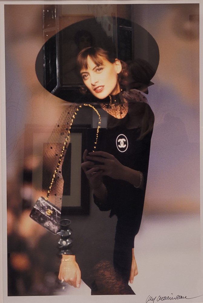 Guy Marineau, Inés de la Fressange, Chanel, 1988, Photographic Print, Framed