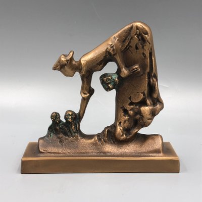 Gyarmathy János, Flower Picker, 1960s, Bronze-XOP-2035031