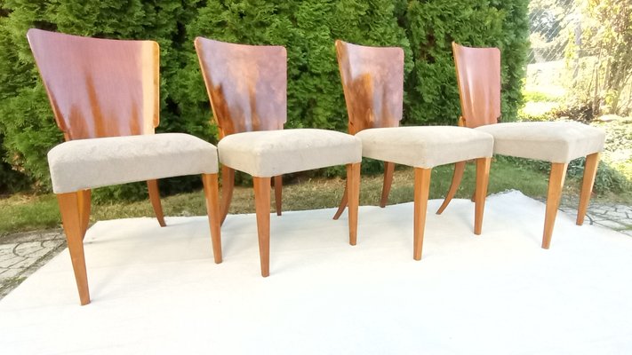 H-214 Chairs by Jindrich Halabala for Up Závody, 1940s, Set of 4-VIC-2018205