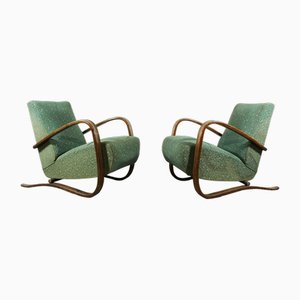 H-2269 Lounge Chairs by Jindrich Halabala, 1930s, Set of 2-OXJ-1705017