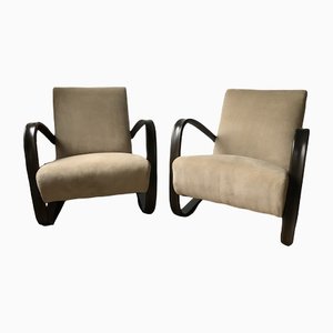 H 269 Lounge Chairs by Jindrich Halabala, 1930s, Set of 2-OXJ-1189533