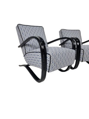 H 269 Lounge Chairs by Jindřich Halabala for Up Zavody, 1940s, Set of 2-BYY-1780293