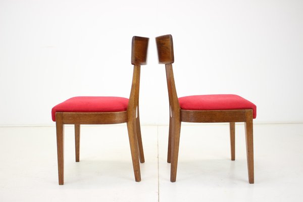 H-40 Dining Chairs attributed to Jindrich Halabala for Up Závody, 1940s, Set of 2-TZ-1418959