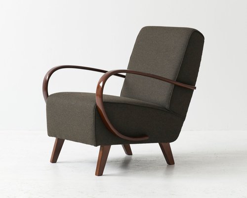 H-410 Armchair by Jindřich Halabala, 1930s-FWY-1098074