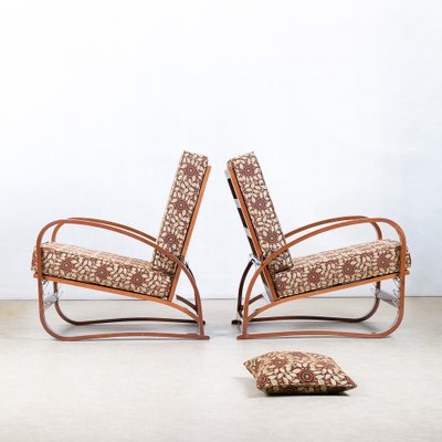 H-70 Armchairs by Jindřich Halabala for Up Zavody, 1931, Set of 2-QMD-1508255