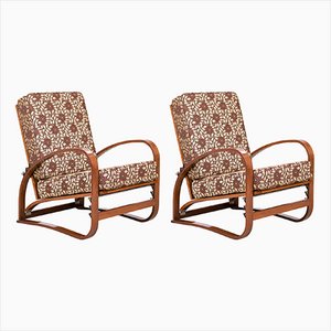 H-70 Armchairs by Jindřich Halabala for Up Zavody, 1931, Set of 2-QMD-1508255