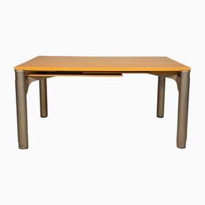 H 801/E Dining Table in Brown Wood from Ronald Schmitt-RQW-1748355