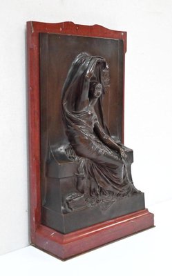 H. Chapu, La Pensée Sculpture, 19th-Century, Bronze & Marble-RVK-1338945