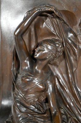 H. Chapu, La Pensée Sculpture, 19th-Century, Bronze & Marble-RVK-1338945