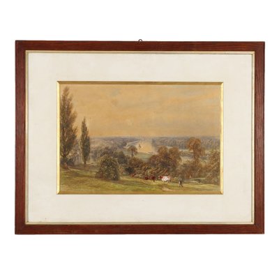 H. Clifford Warren, Landscape, Watercolour and Pencil-VMM-2033333