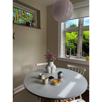 Eberhart Hector 105 Dining Table Light Concrete/Light Oak