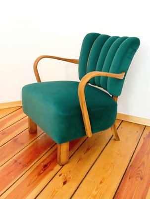 H237 Cocktail Chair attribted to Jindřich Halabala for Up Races, Czechoslovakia, 1950s-DHD-1444615