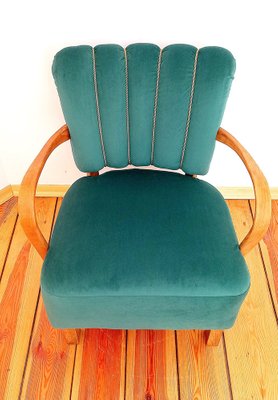 H237 Cocktail Chair attribted to Jindřich Halabala for Up Races, Czechoslovakia, 1950s-DHD-1444615