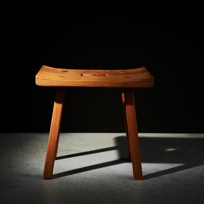 Hadar Pine Stool by Carl Malmsten-KLO-1014752