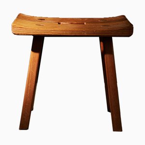 Hadar Pine Stool by Carl Malmsten-KLO-1014752