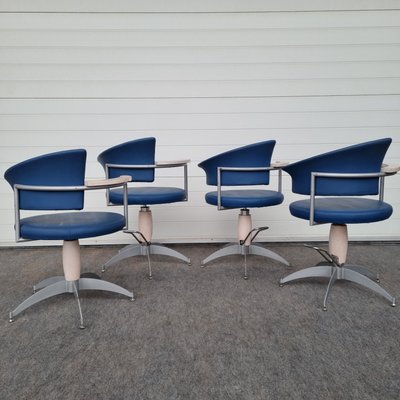 Hair Salon Seats, 1970s, Set of 4-GSF-1098527