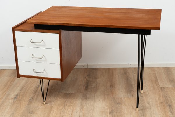 Hairpin Writing Desk by Cees Braakman for Pastoe, 1960s-GE-2021172