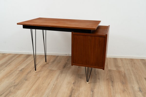 Hairpin Writing Desk by Cees Braakman for Pastoe, 1960s-GE-2021172