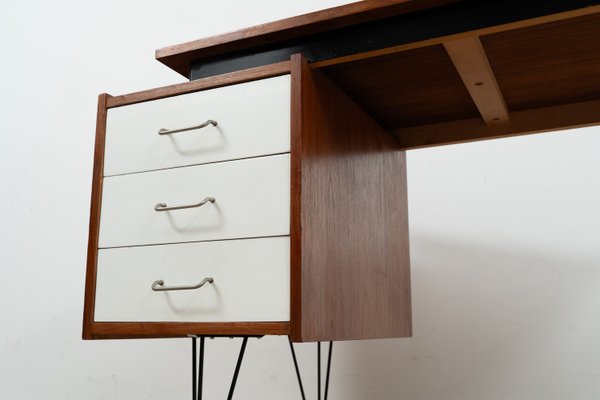 Hairpin Writing Desk by Cees Braakman for Pastoe, 1960s-GE-2021172