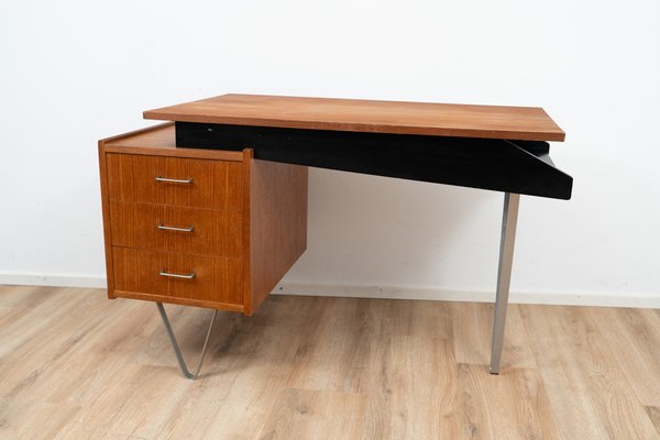 Hairpin Writing Desk by Cees Braakman for Pastoe, 1960s-GE-1813507