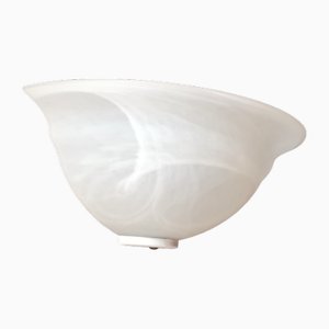 Half Bell Wall Light in Milky Glass-NTQ-2024785