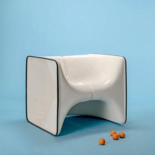 Half & Half Armchair by CH. Germanaz, 1968