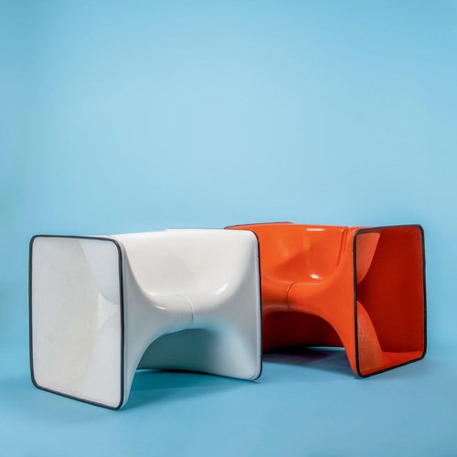 Half & Half Armchair by CH. Germanaz, 1968