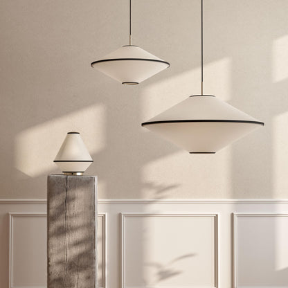 Edgeform Tafta Transportable Lamp Black/ Off-White