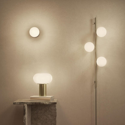 Edgeform Stringball 3 Wall Lamp Brass