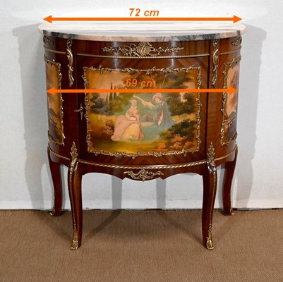 Half-Moon Buffet in Mahogany, 1920s-RVK-1394754