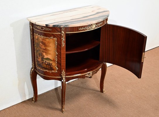 Half-Moon Buffet in Mahogany, 1920s-RVK-1394754