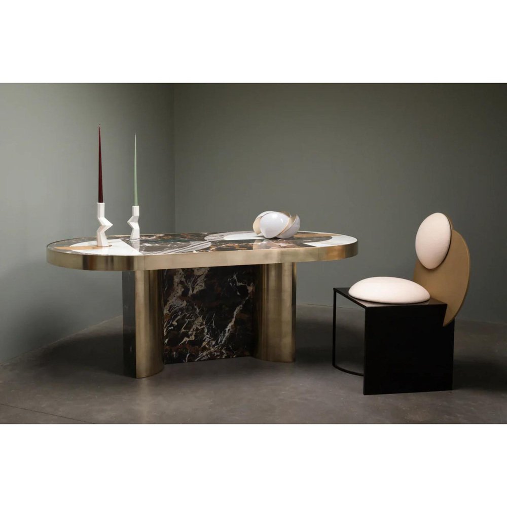 Half Moon Classic Dining Table by Bohinc Studio