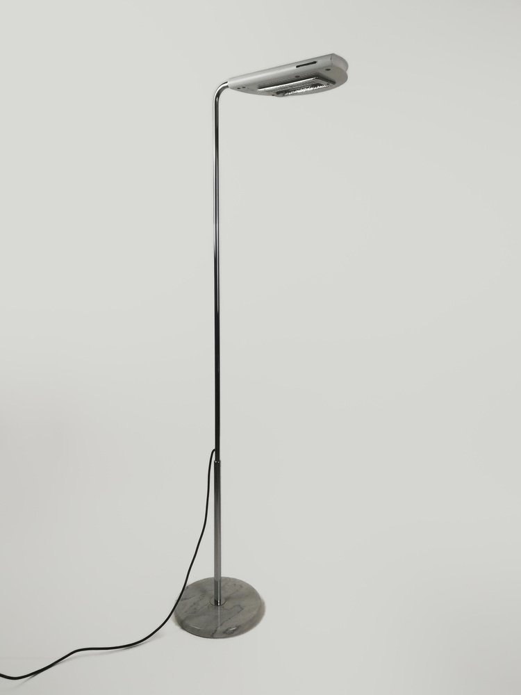 Half Moon Floor Lamp attributed to Bruno Gecchelin for Skipper, Italy, 1970s