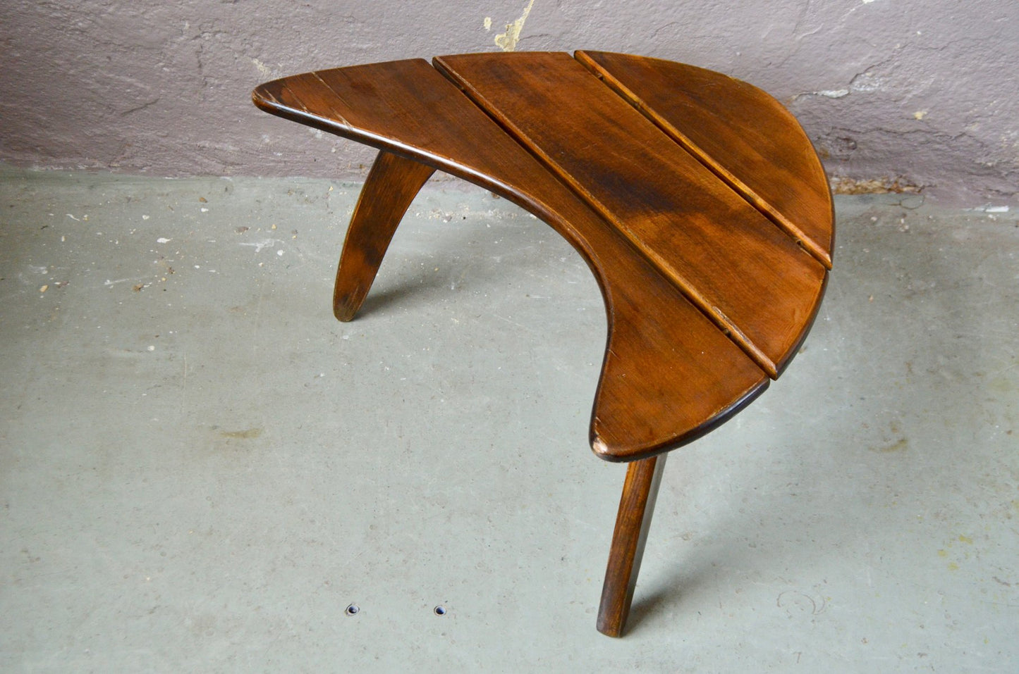 Half Moon Side Table, 1950s