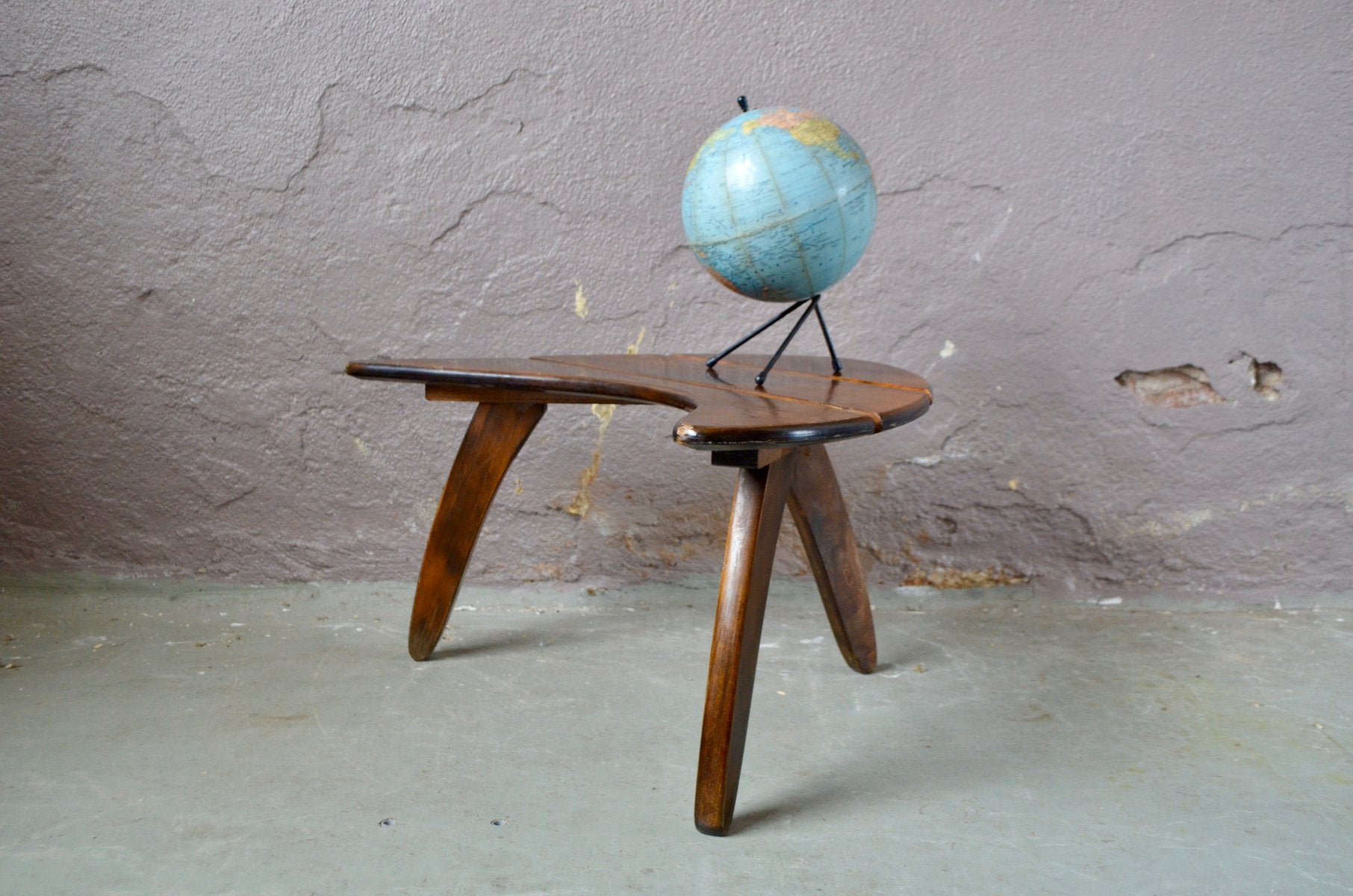 Half Moon Side Table, 1950s