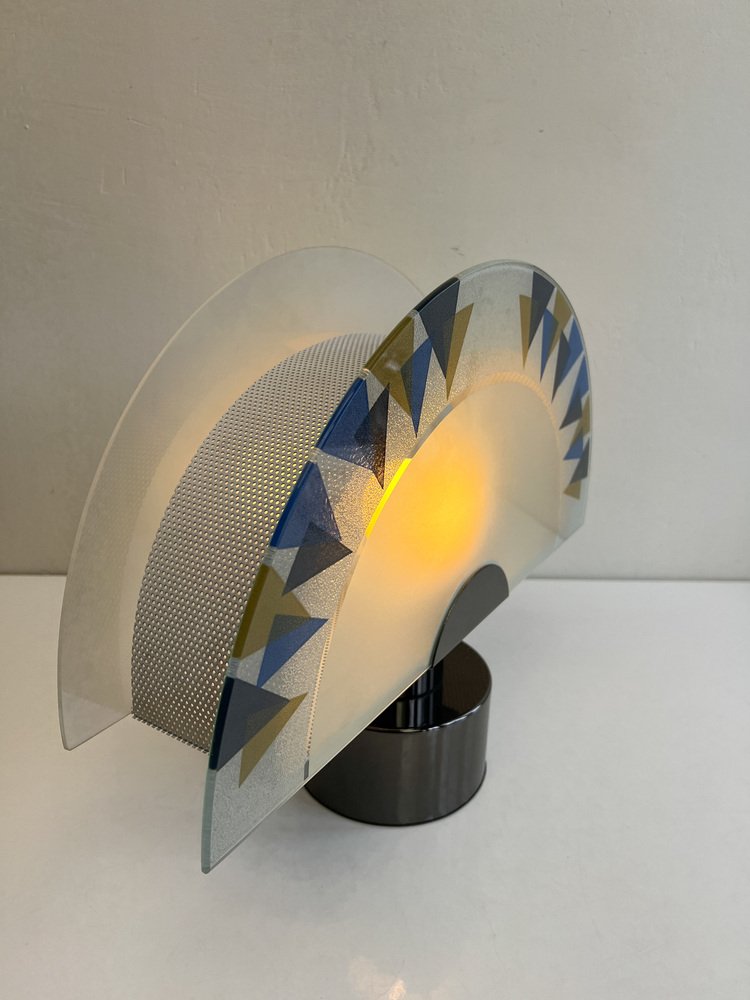 Half Moon Table Lamp from Cinquanta, Italy, 1990s