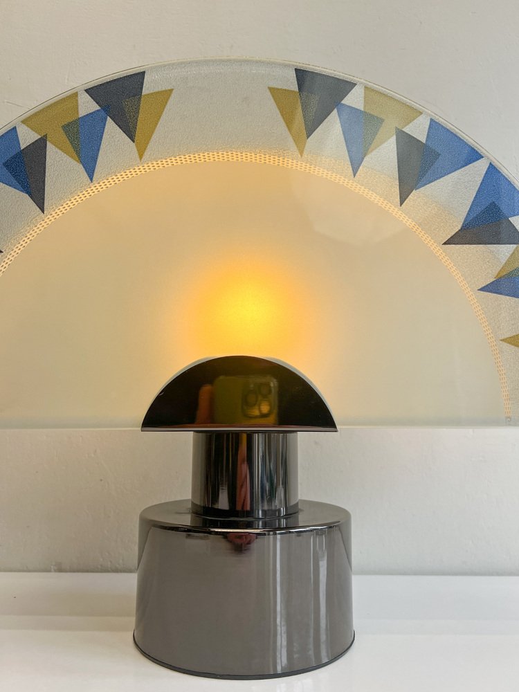 Half Moon Table Lamp from Cinquanta, Italy, 1990s