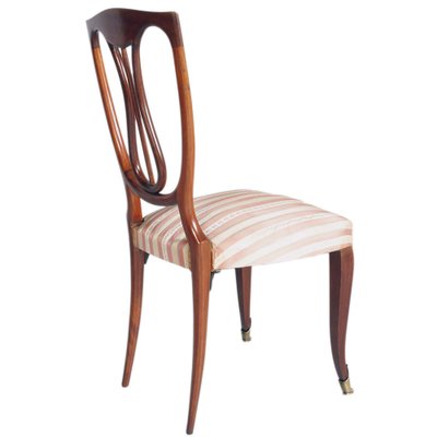 Hall Chairs in Mahogany Attributed to Melchiorre Bega, 1940s, Set of 2-NJV-1264286