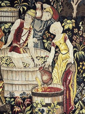 Halluin Tapestry the Grape Harvest, 1960s-RWZ-2036158