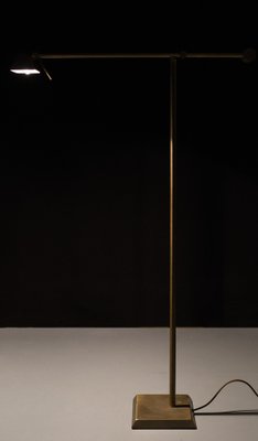 Halogen Bronze Floor Lamp by Egon Hillebrand, Germany, 1980s-GCG-1752375