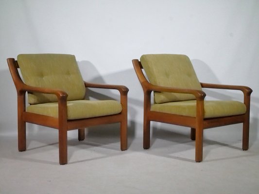 Hamborn Teak Armchairs from Möbelfabrik Holstebro, 1960s, Set of 2-LVS-1802953