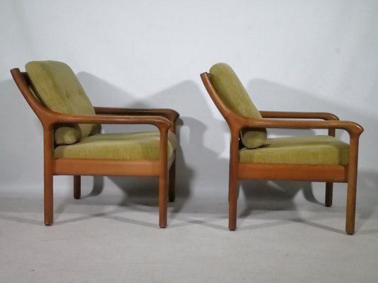 Hamborn Teak Armchairs from Möbelfabrik Holstebro, 1960s, Set of 2-LVS-1802953