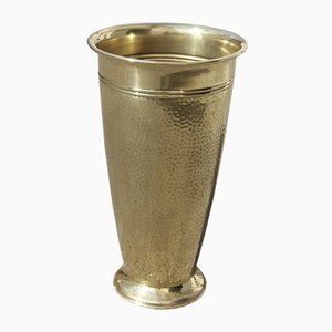 Hammered Brass Umbrella Stand, 1970s-EH-583024