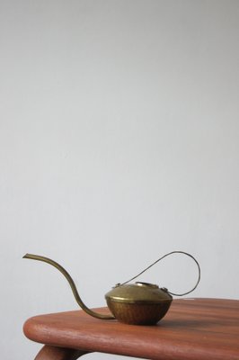 Hammered Brass Watering Can from Veb Kunstschmiede Neuruppin, 1960s-UMB-1779611