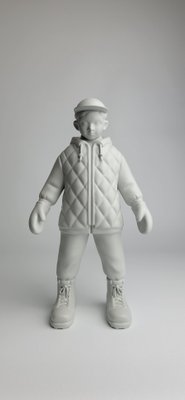 Han-Jin Choi, Country Boy in Grey, 2021, Resin-CHG-1314283