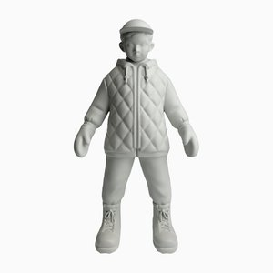 Han-Jin Choi, Country Boy in Grey, 2021, Resin-CHG-1314283