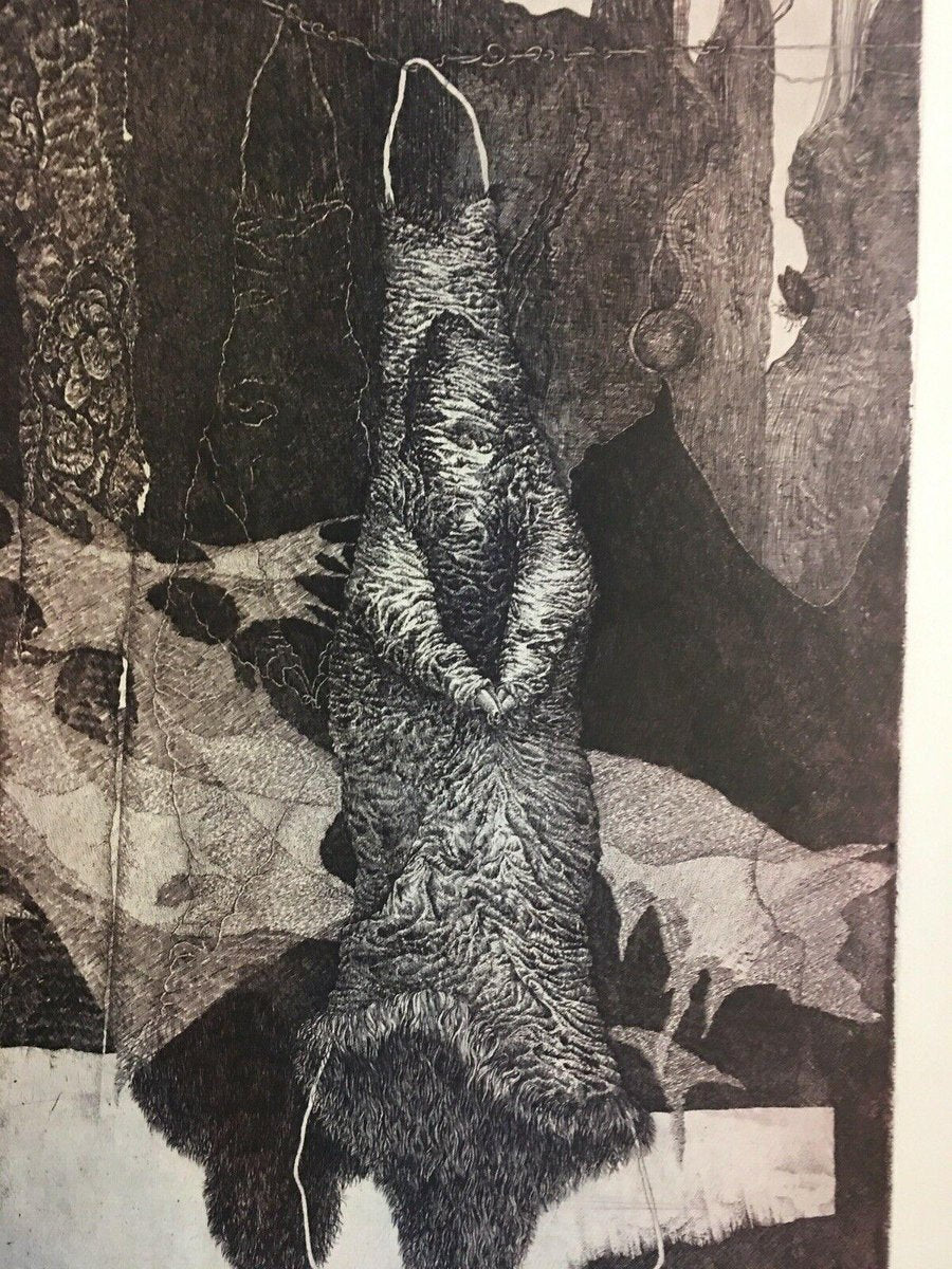 Hana Capova, 1956, Mythical Figures, Etching